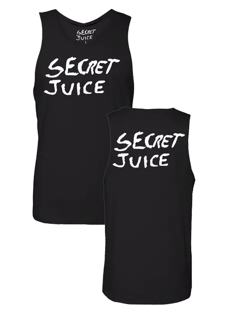 Secret Juice Tank Top - Black